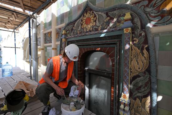 Реставрация Саввинского подворья