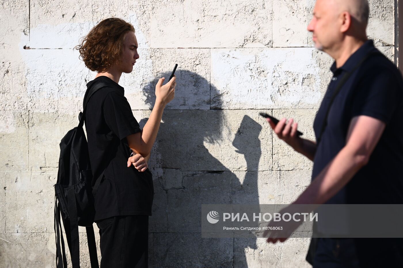 Теплая погода в Москве 