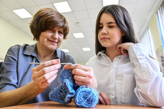 Уроки технологии в школе Москвы