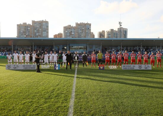 Футбол. Ретро-матч Лиги Легенд "Зенит"  ЦСКА