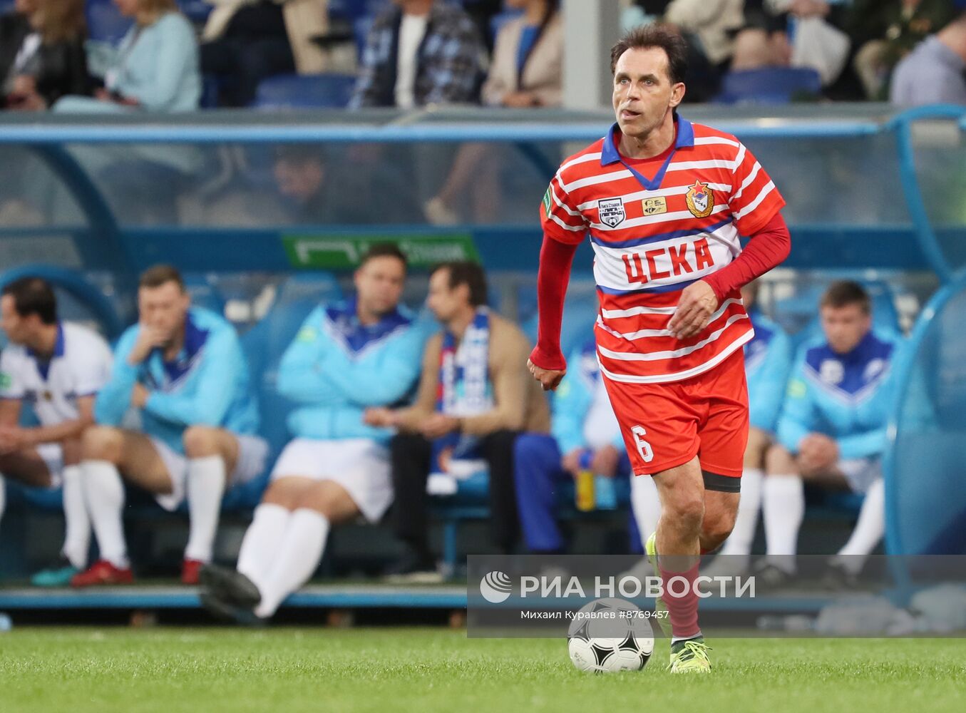 Футбол. Ретро-матч Лиги Легенд "Зенит" ЦСКА