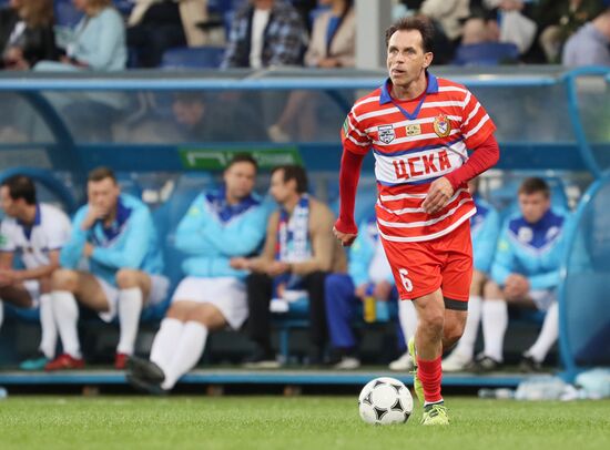 Футбол. Ретро-матч Лиги Легенд "Зенит"  ЦСКА