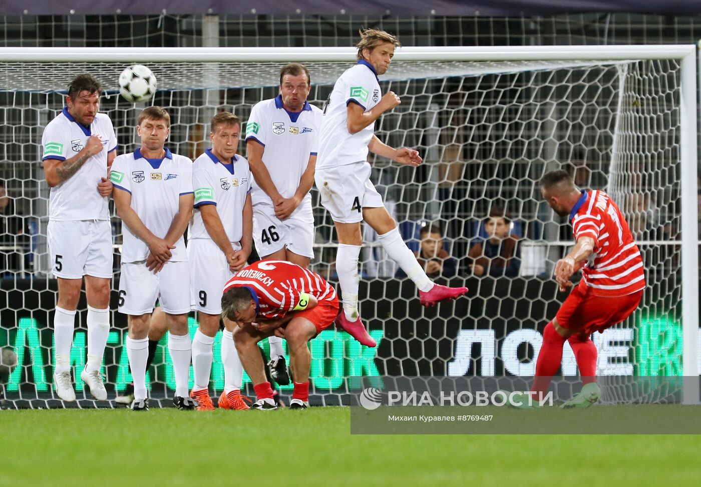 Футбол. Ретро-матч Лиги Легенд "Зенит"  ЦСКА