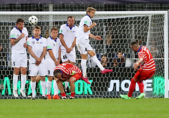 Футбол. Ретро-матч Лиги Легенд "Зенит"  ЦСКА