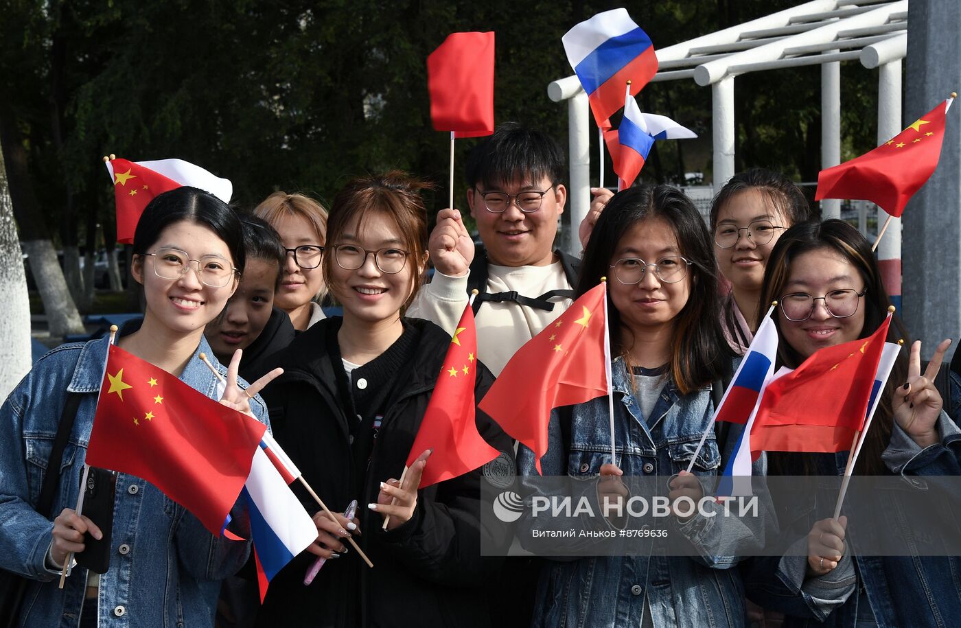 Проводы российско-китайского отряда кораблей на учение "Бэйбу/Взаимодействие - 2024"