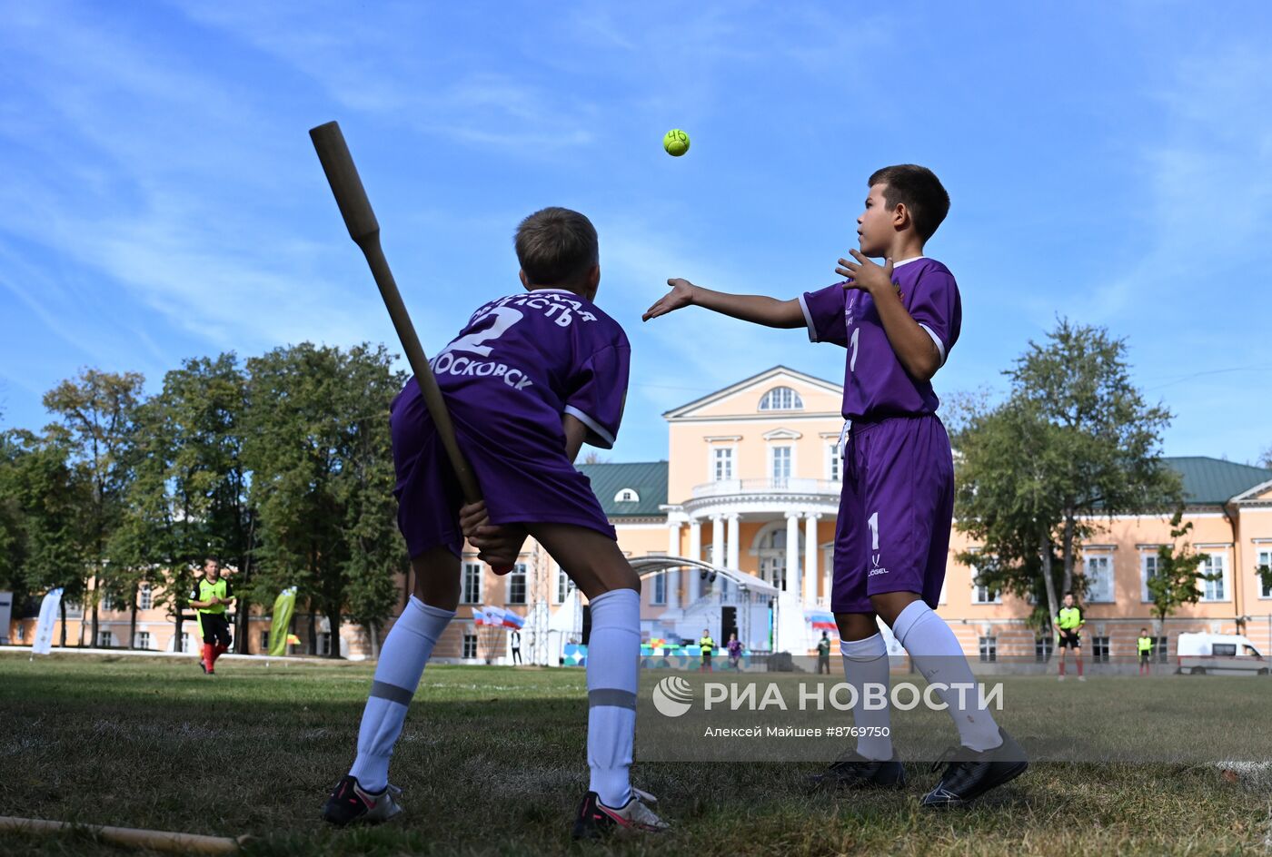 Всероссийские состязания по лапте