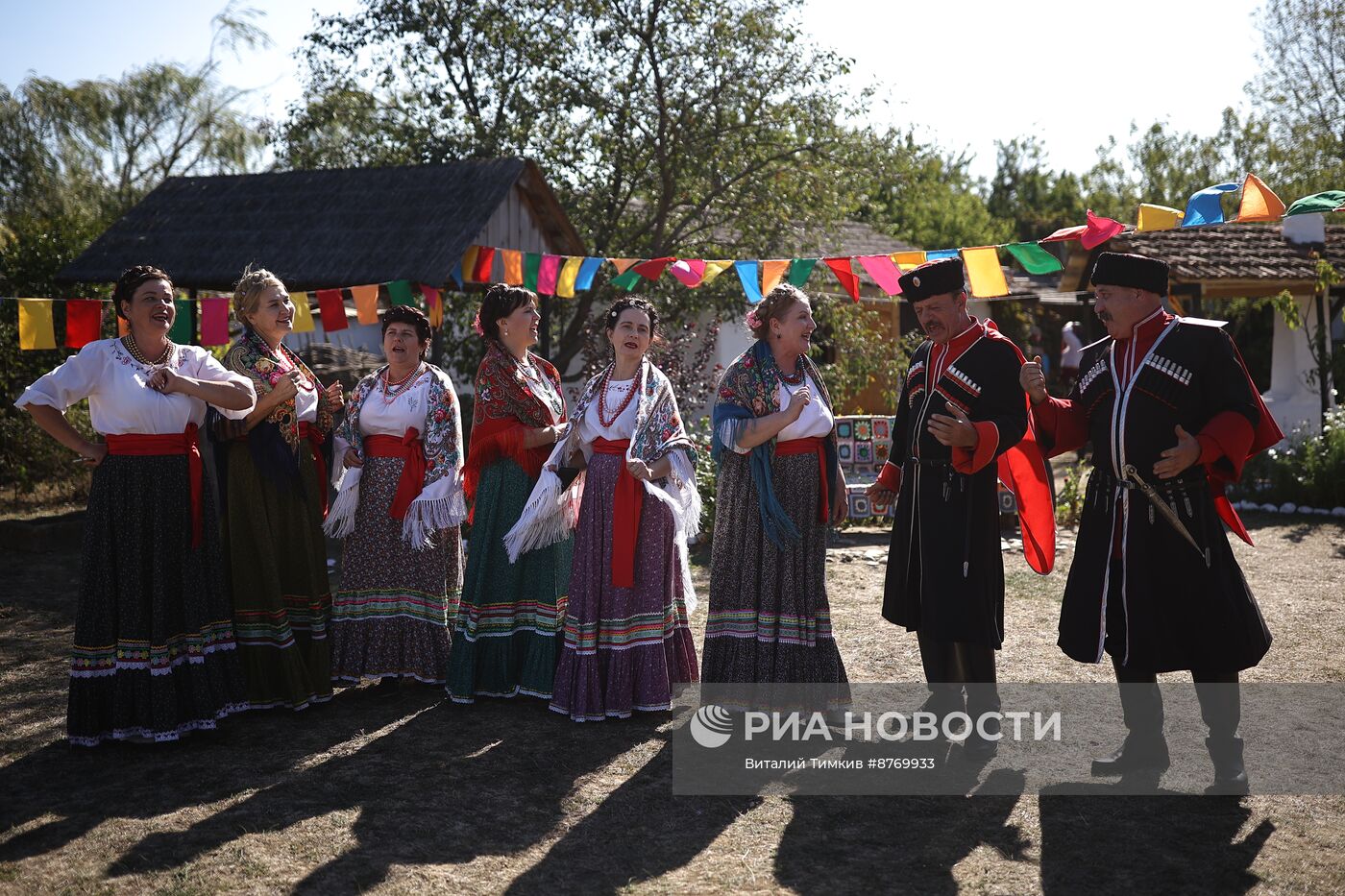 Фестиваль "Казачья слава" в Атамани