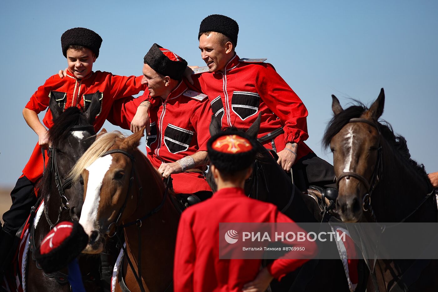 Фестиваль "Казачья слава" в Атамани