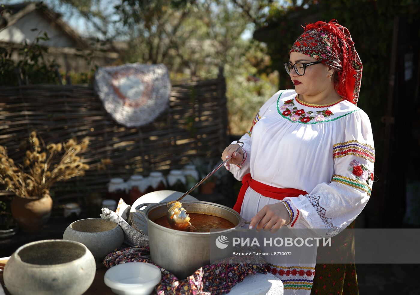 Фестиваль "Казачья слава" в Атамани