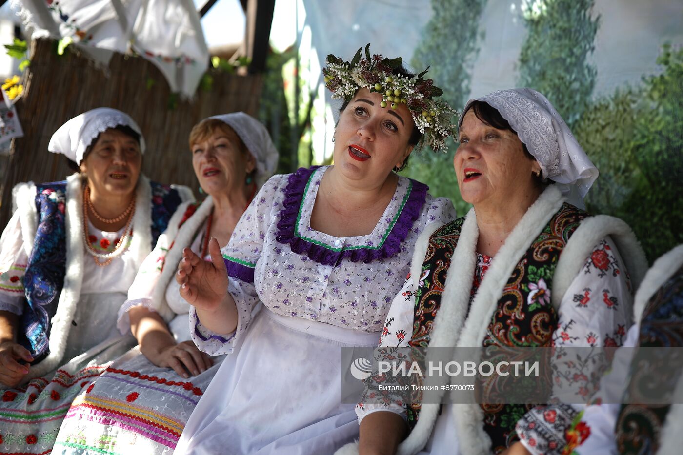 Фестиваль "Казачья слава" в Атамани