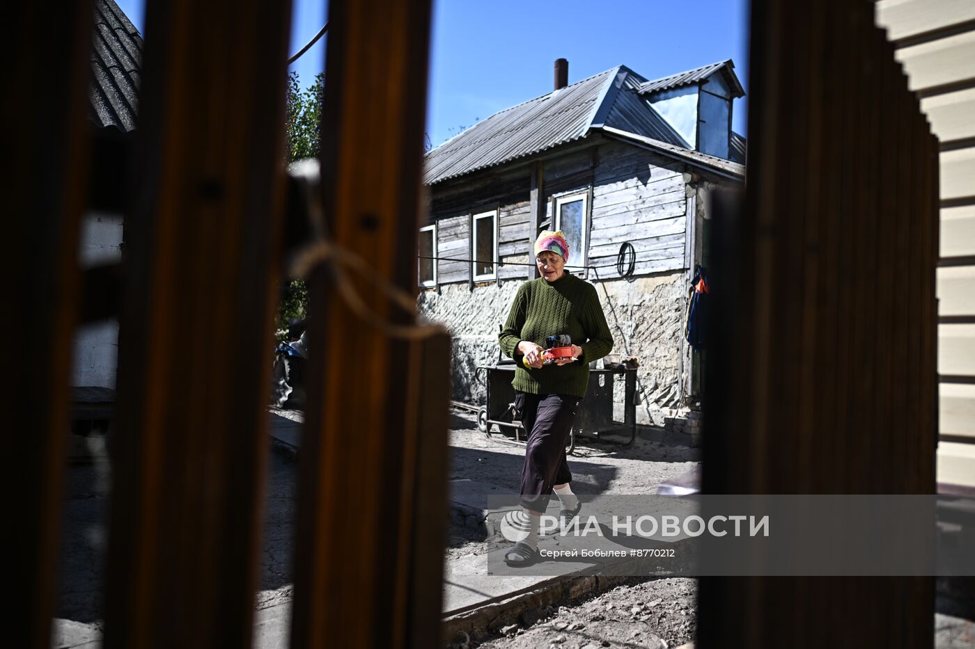 Доставка гумпомощи в село Большое Солдатское Курской области