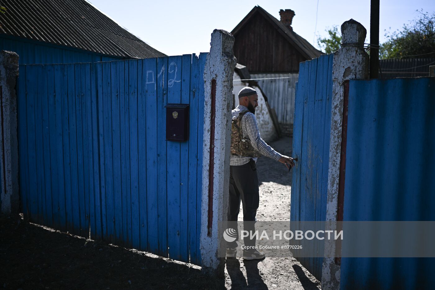 Доставка гумпомощи в село Большое Солдатское Курской области