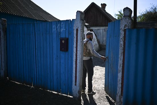 Доставка гумпомощи в село Большое Солдатское Курской области