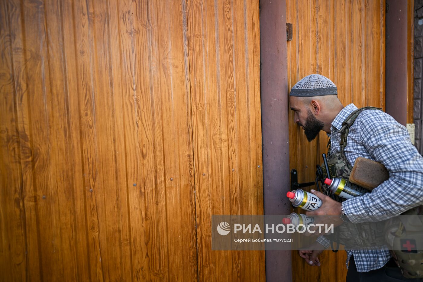 Доставка гумпомощи в село Большое Солдатское Курской области