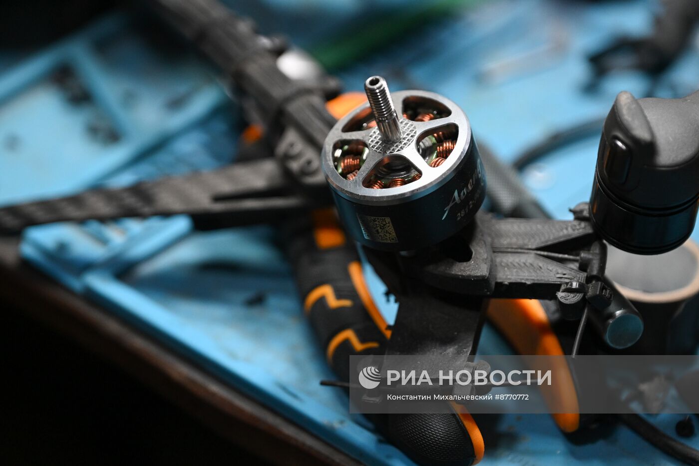 Подготовка подразделения FPV-разведроты 291-го полка ВС РФ к боевым задачам