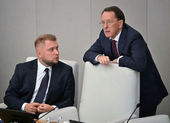 Пленарное заседание Госдумы РФ 