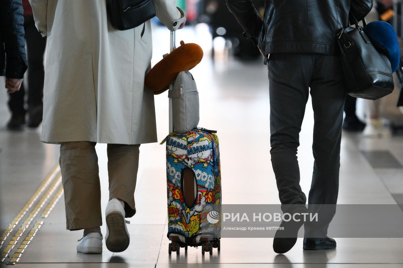 Международный аэропорт "Толмачево" в Новосибирске