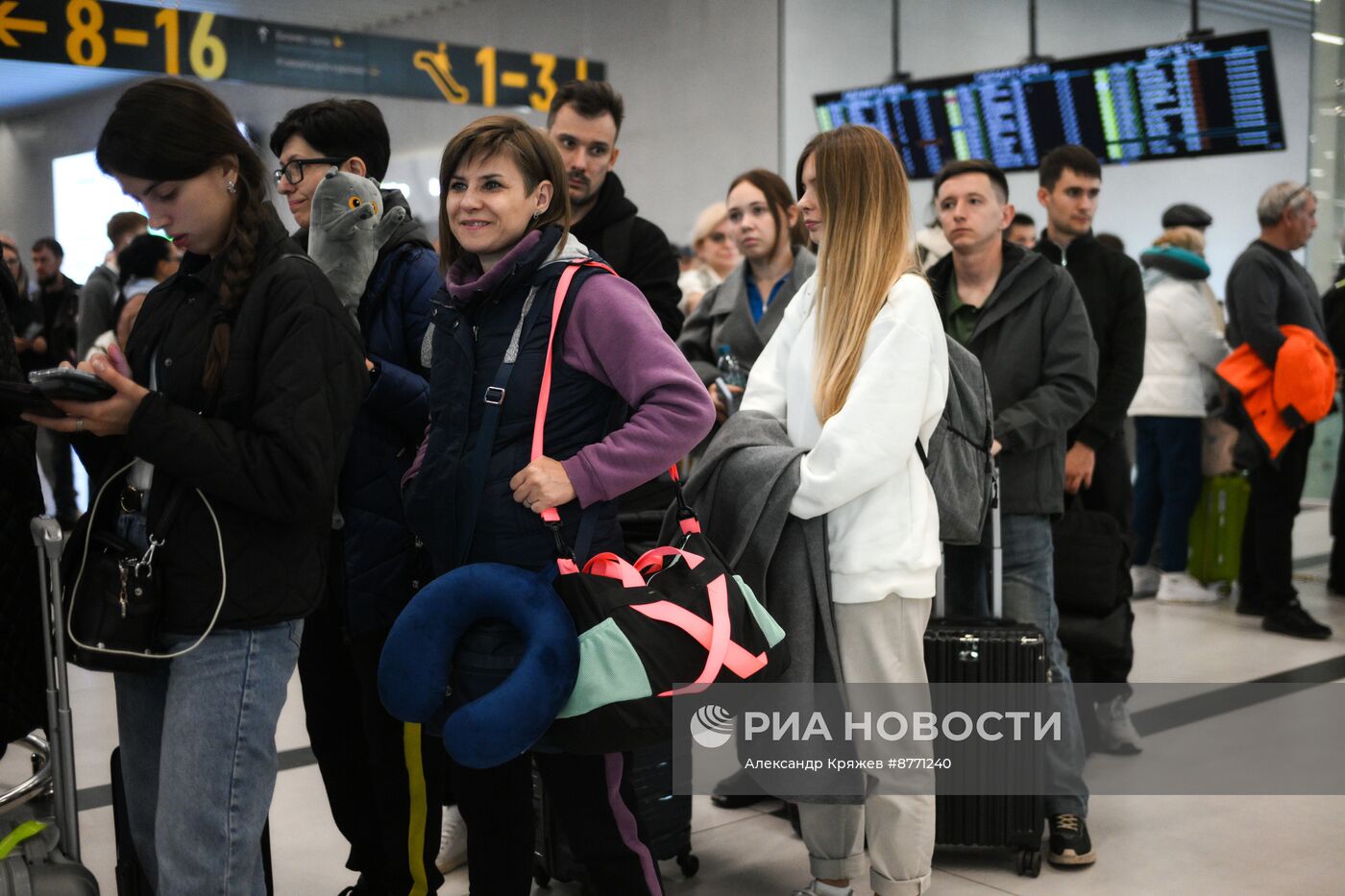 Международный аэропорт "Толмачево" в Новосибирске