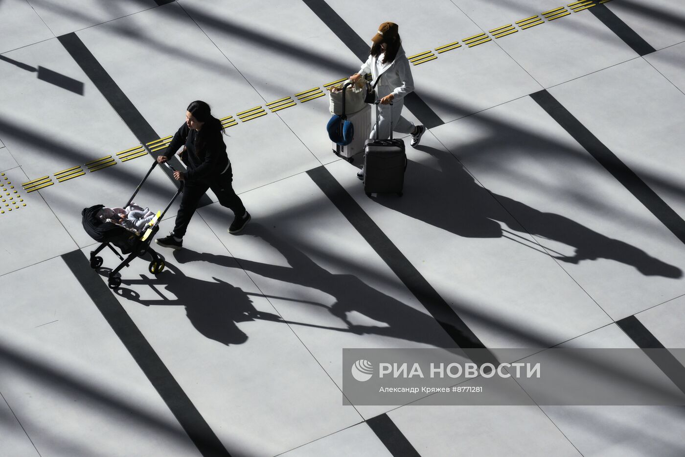 Международный аэропорт "Толмачево" в Новосибирске