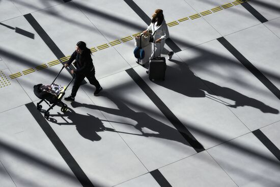 Международный аэропорт "Толмачево" в Новосибирске