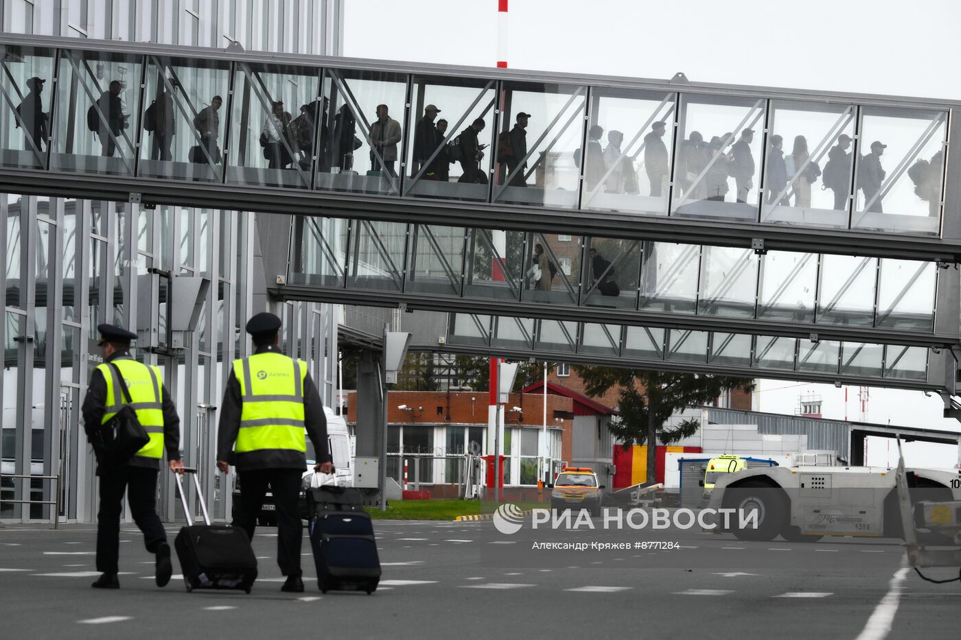 Международный аэропорт "Толмачево" в Новосибирске