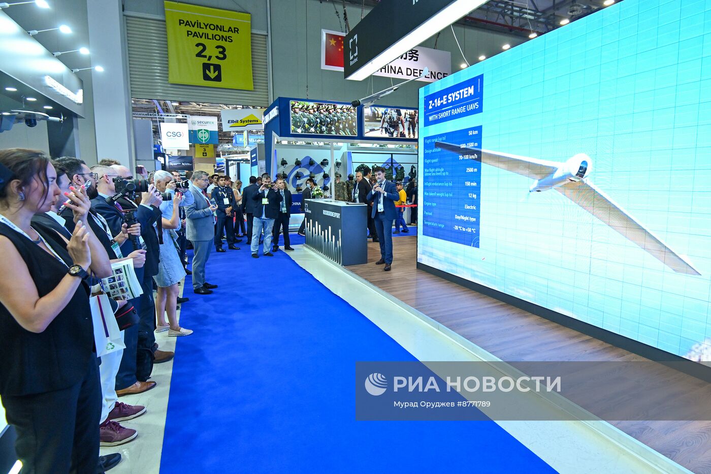 Международная оборонная выставка ADEX-2024 в Баку