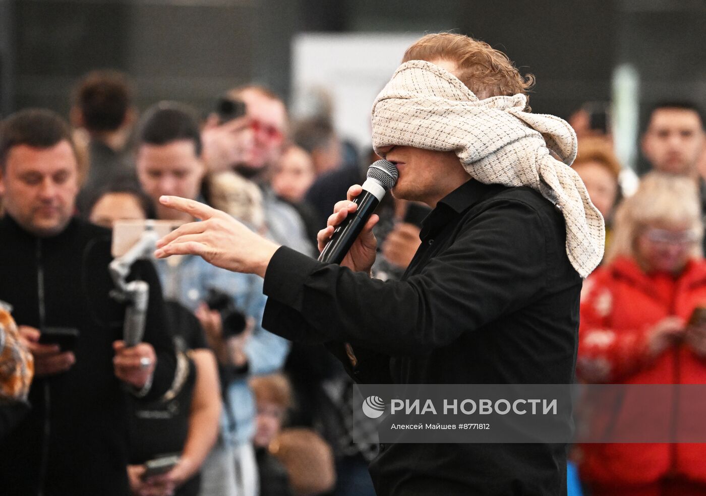 Выступление Большого Московского цирка в  метро