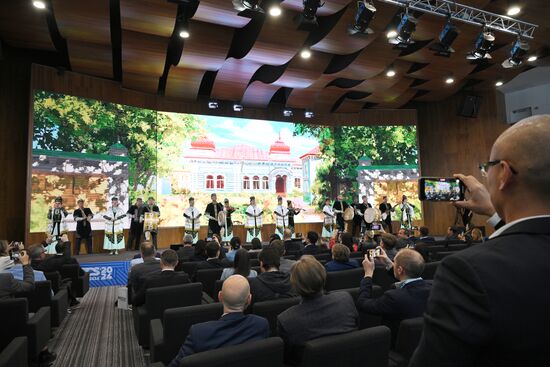 Цифровой форум БРИКС
Торжественное открытие Цифрового форума БРИКС. Технопарк имени А. С. Попова
Место: Россия, Республика Татарстан, Иннополис. Автор: Максим Блинов. Цифровой форум БРИКС