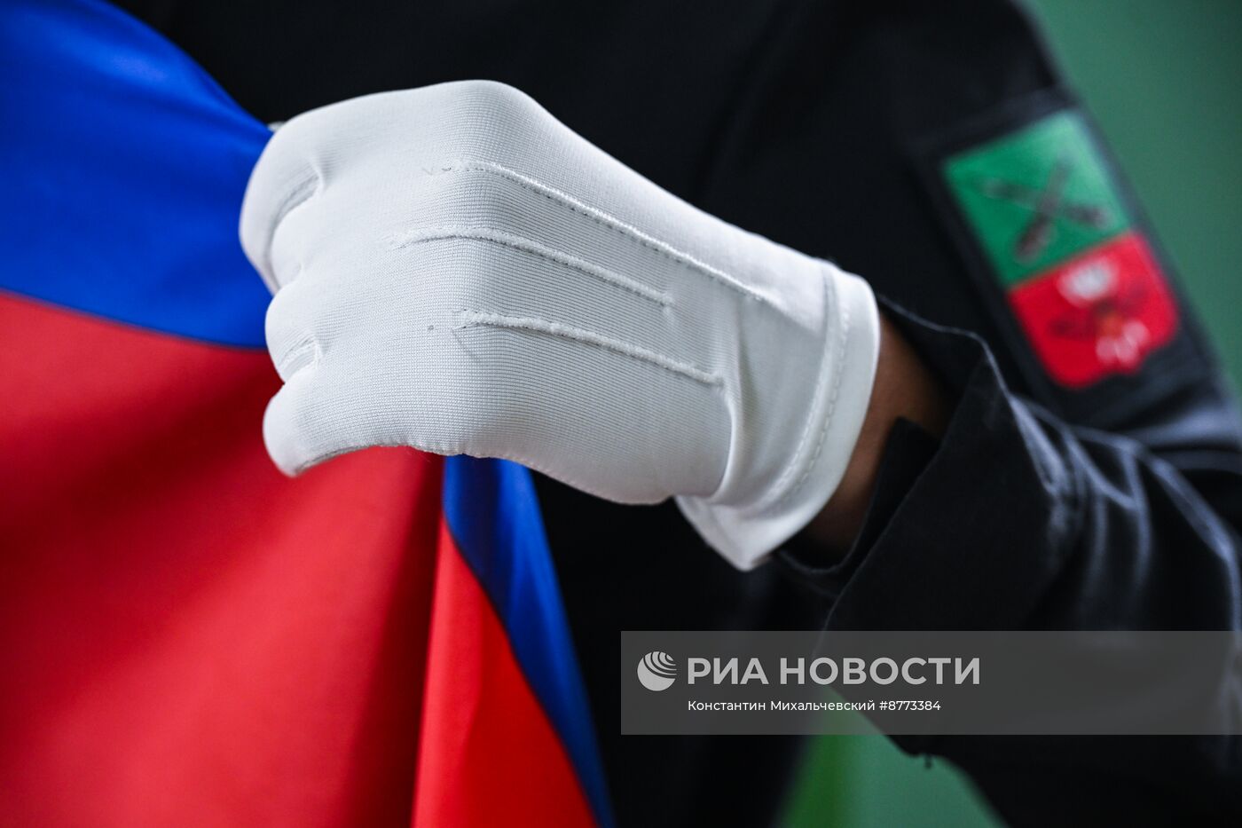 Посвящение в юнармейцы в Запорожской области