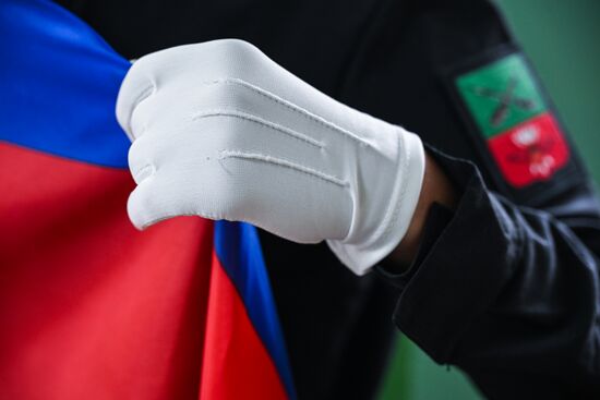 Посвящение в юнармейцы в Запорожской области