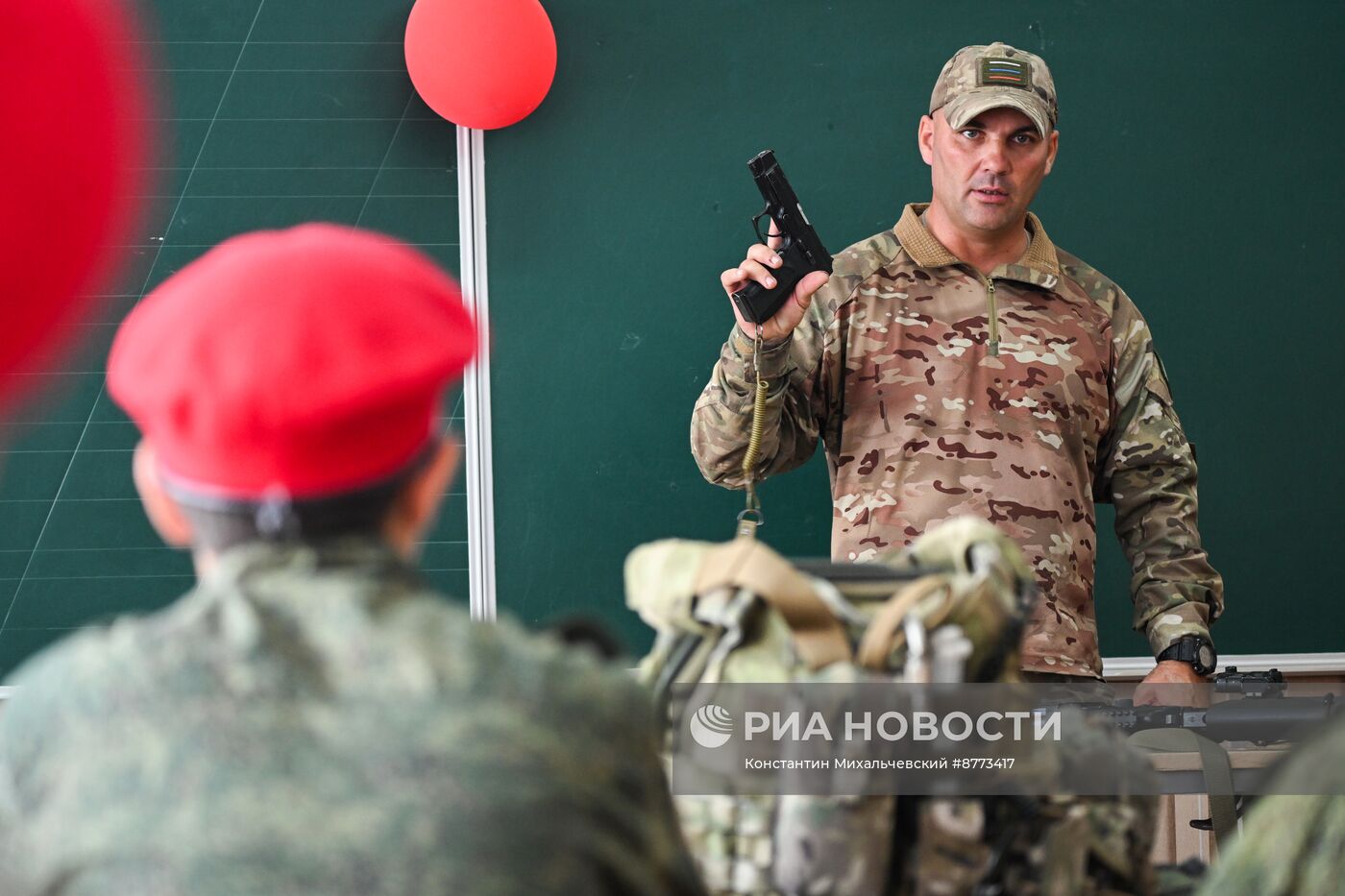 Посвящение в юнармейцы в Запорожской области