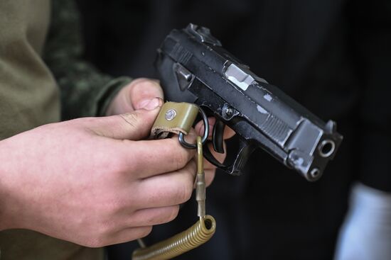 Посвящение в юнармейцы в Запорожской области