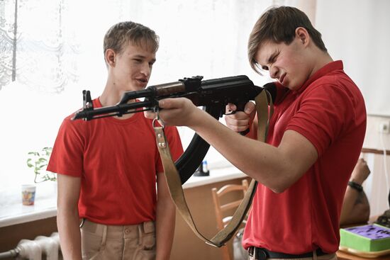 Посвящение в юнармейцы в Запорожской области