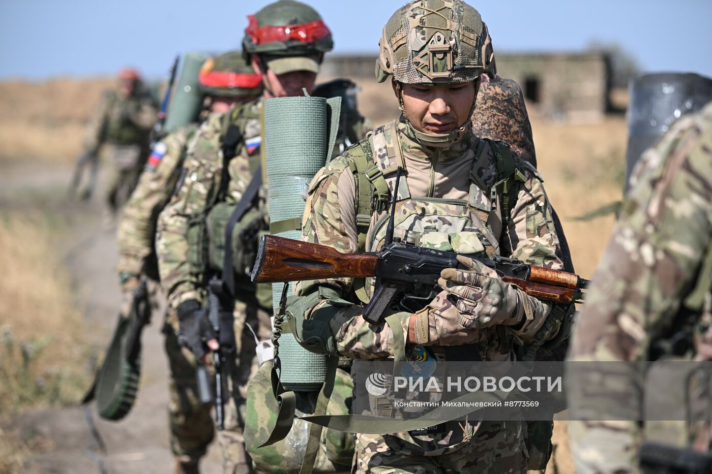 Штурмовые подразделения ВС РФ на Запорожском направлении отрабатывают штурм опорных пунктов и позиций противника