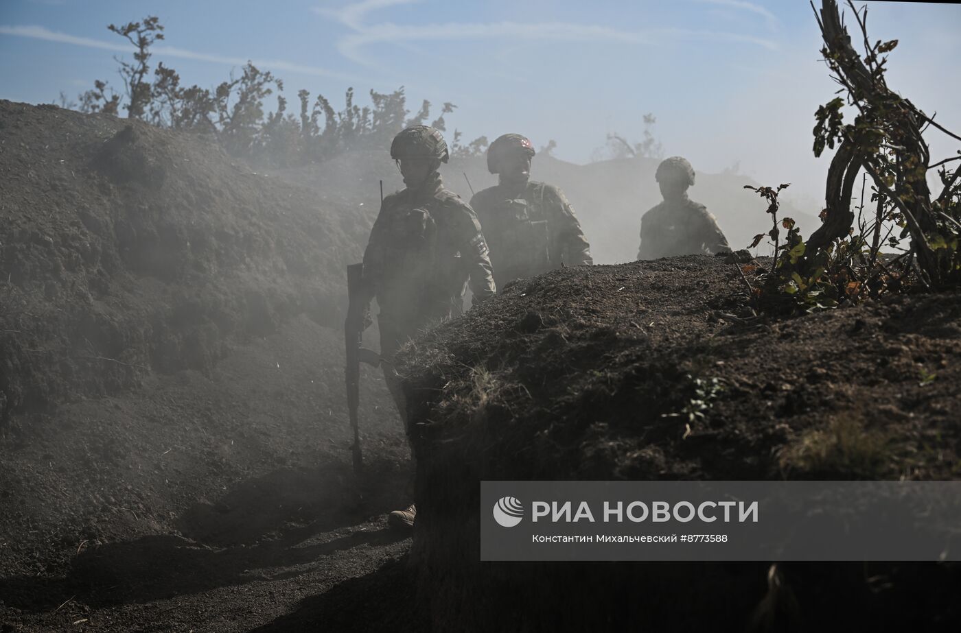 Штурмовые подразделения ВС РФ на Запорожском направлении отрабатывают штурм опорных пунктов и позиций противника