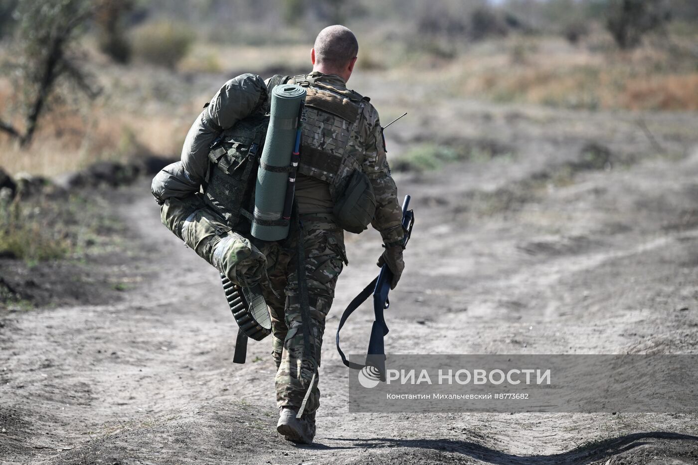 Штурмовые подразделения ВС РФ на Запорожском направлении отрабатывают штурм опорных пунктов и позиций противника