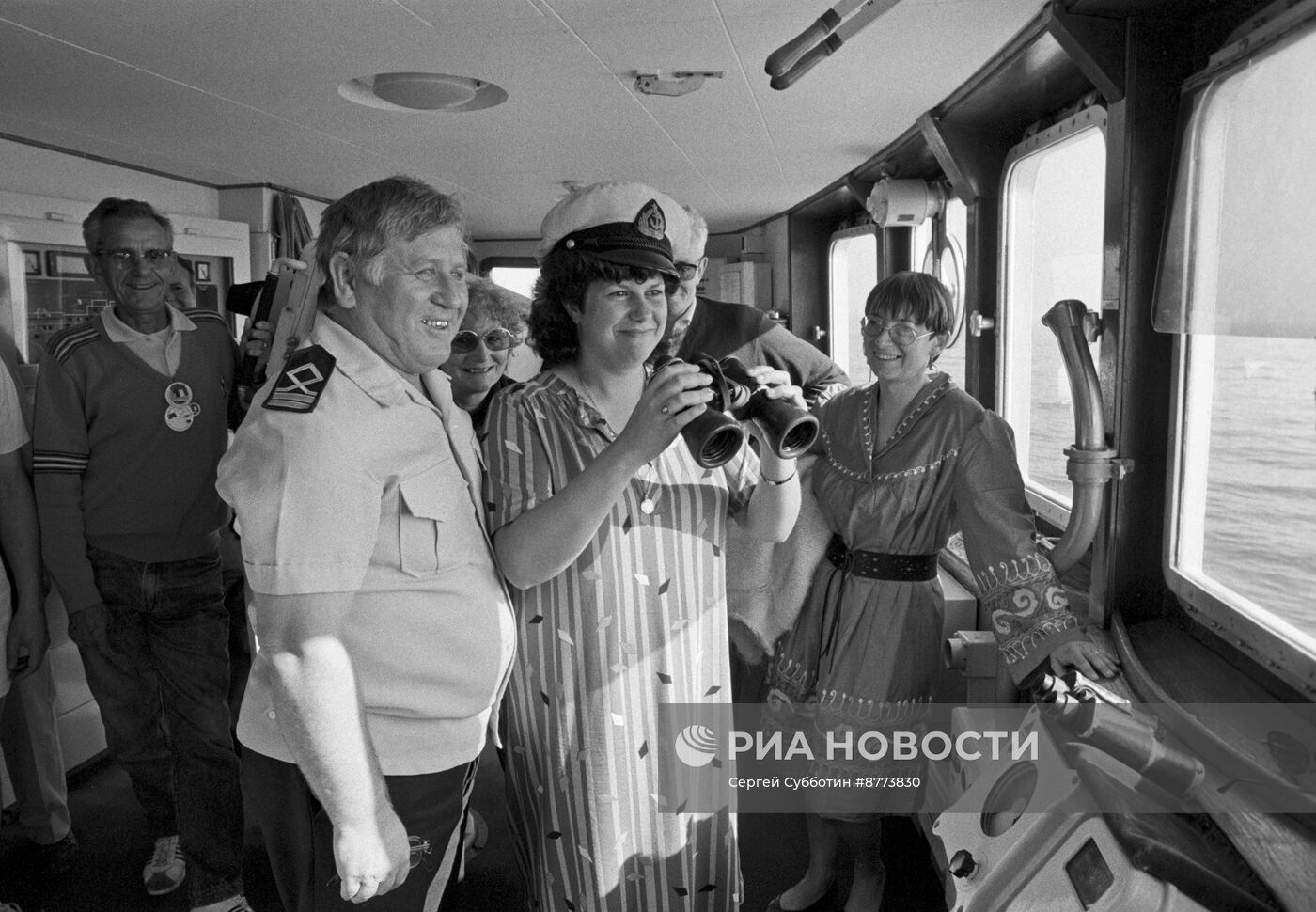 Визит советских трудящихся на Корабле мира и дружбы во Францию