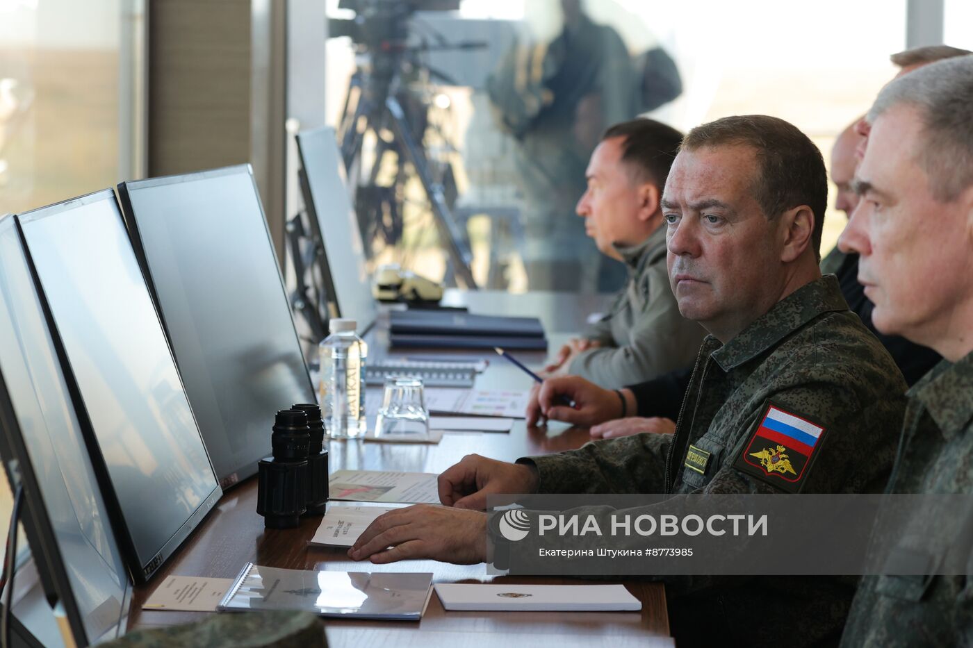 Рабочая поездка зампреда Совбеза РФ Д. Медведева в Южный федеральный округ