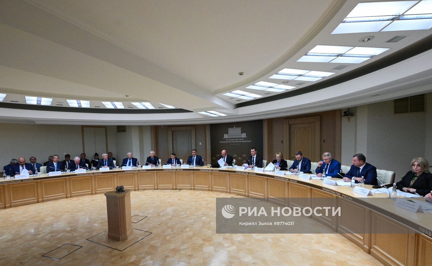 Вице-премьер РФ Д. Чернышенко провел заседание оргкомитета по подготовке форума "Россия – спортивная держава"