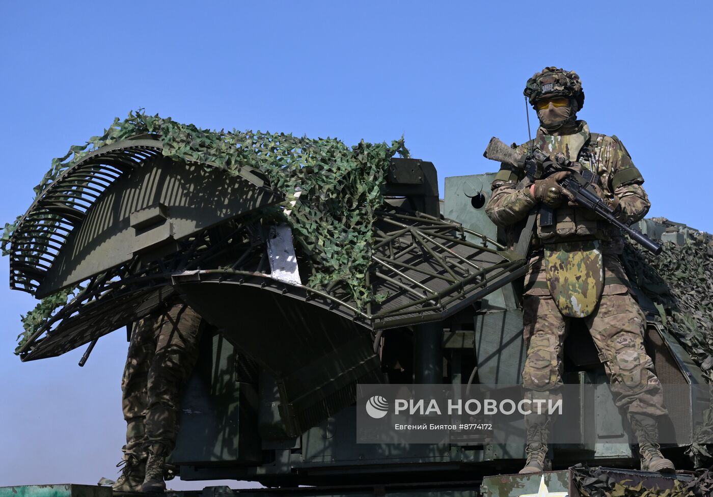 Боевое дежурство ЗРК "Тор" ЦВО на Авдеевском направлении в ДНР