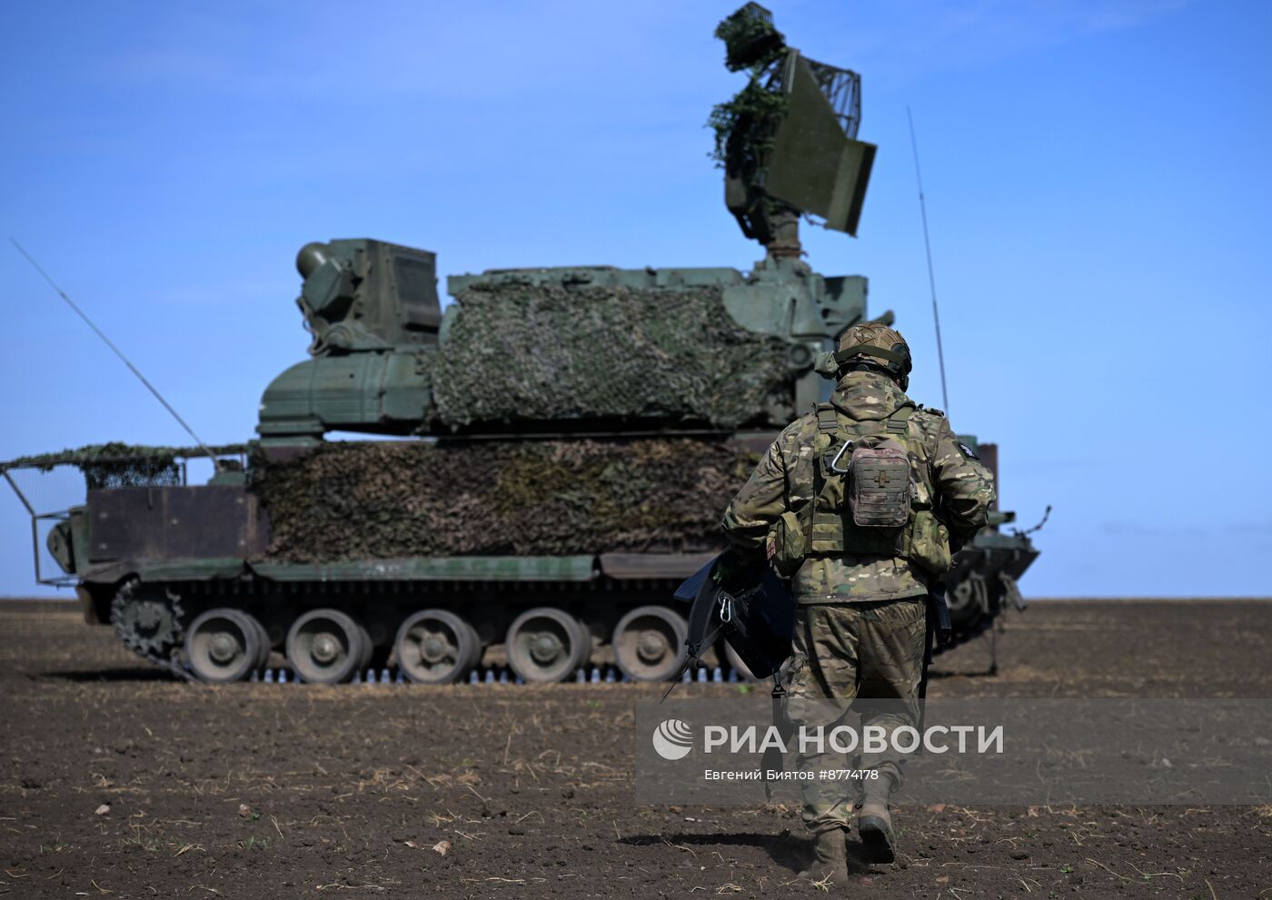 Боевое дежурство ЗРК "Тор" ЦВО на Авдеевском направлении в ДНР