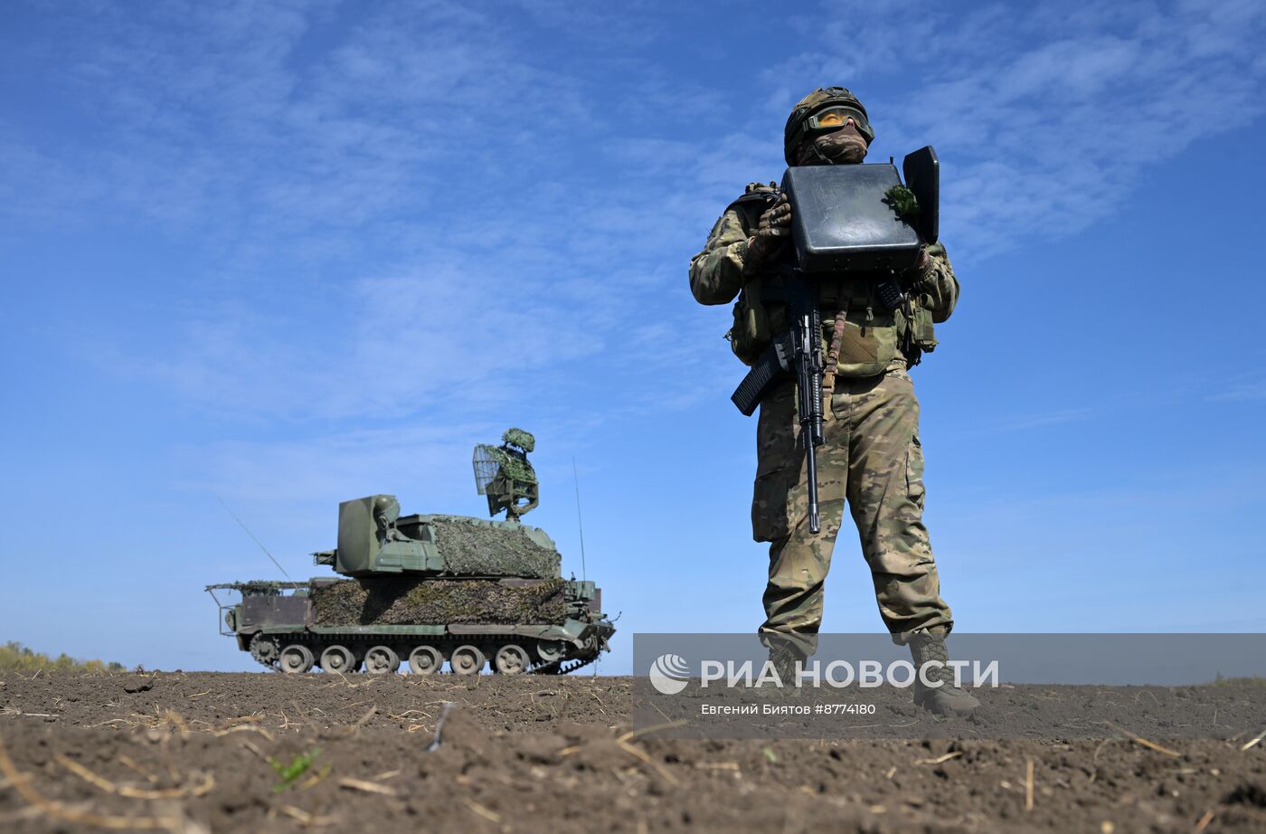 Боевое дежурство ЗРК "Тор" ЦВО на Авдеевском направлении в ДНР