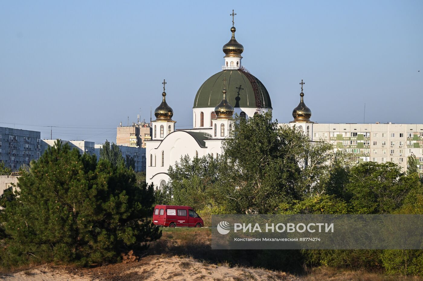 Виды города Энергодара