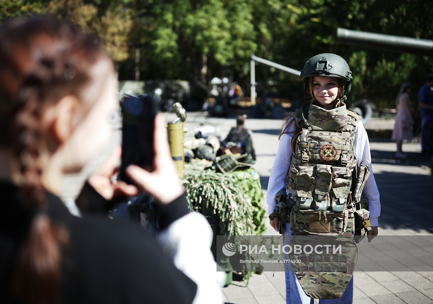 Патриотический фестиваль "Город героев" в Краснодаре