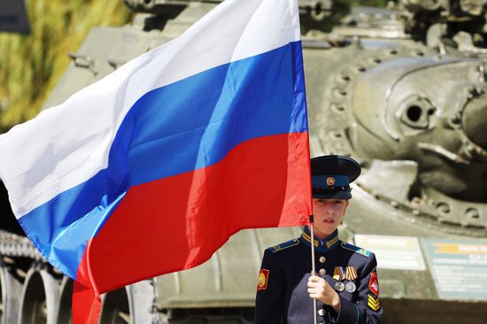 Патриотический фестиваль "Город героев" в Краснодаре