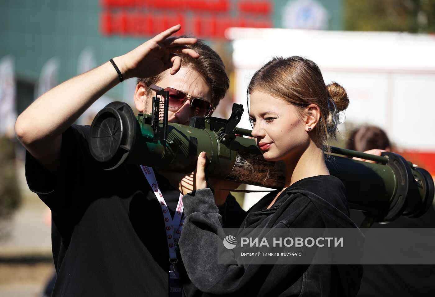 Патриотический фестиваль "Город героев" в Краснодаре