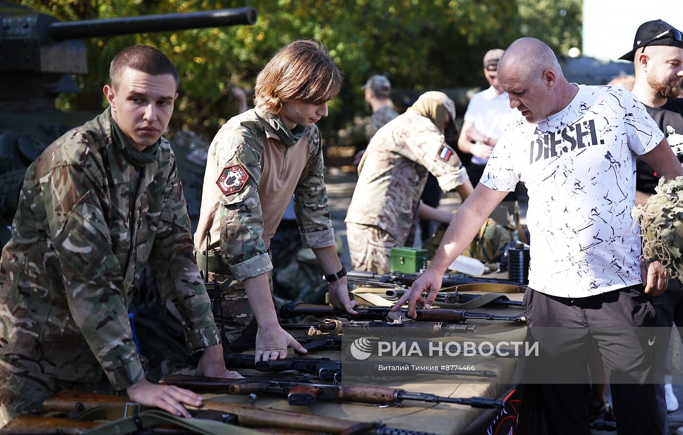 Патриотический фестиваль "Город героев" в Краснодаре