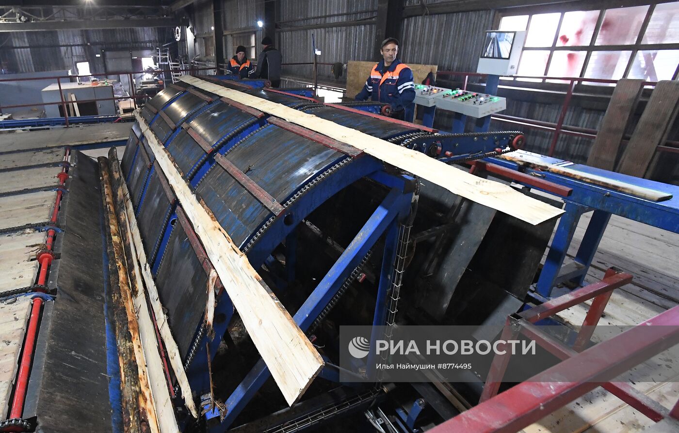 Деревообрабатывающий комплекс в Красноярском крае