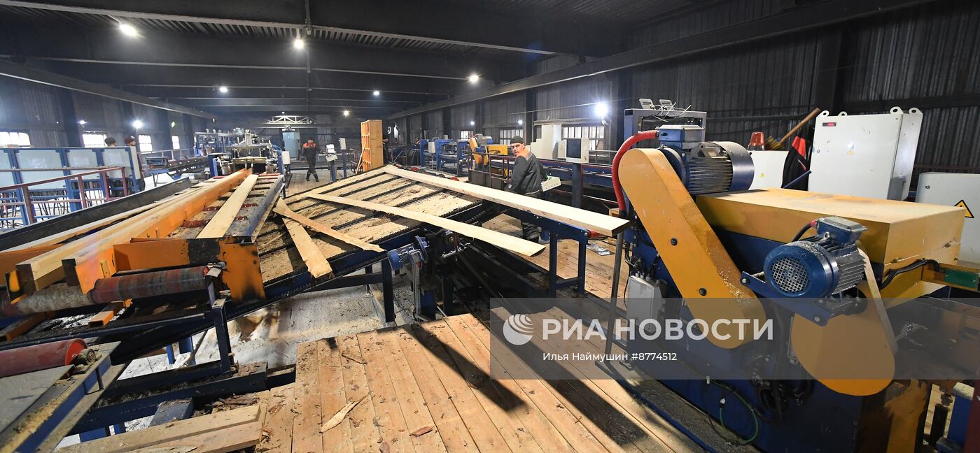 Деревообрабатывающий комплекс в Красноярском крае