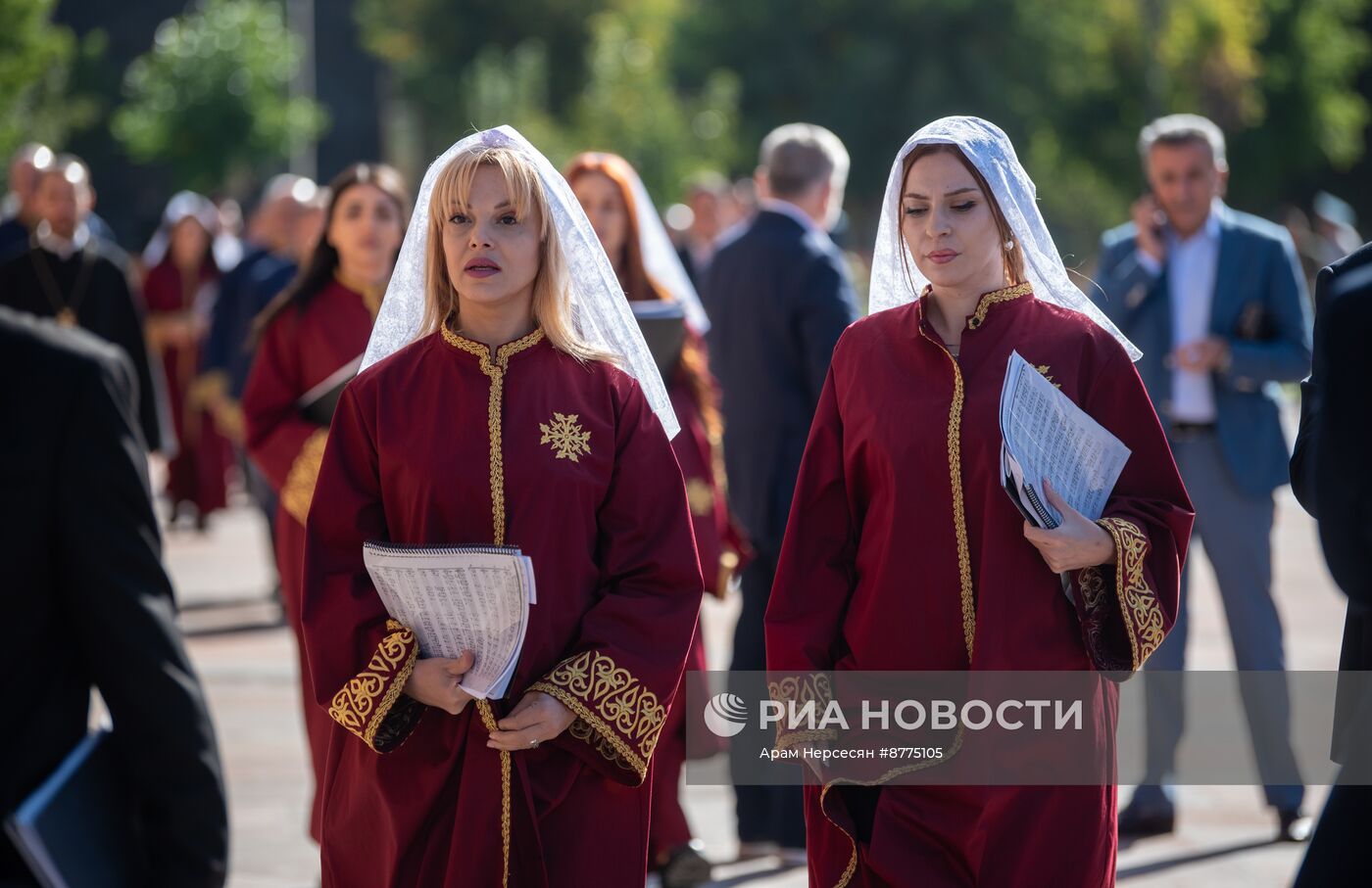 Церемония переосвящения Кафедрального собора Эчмиадзина